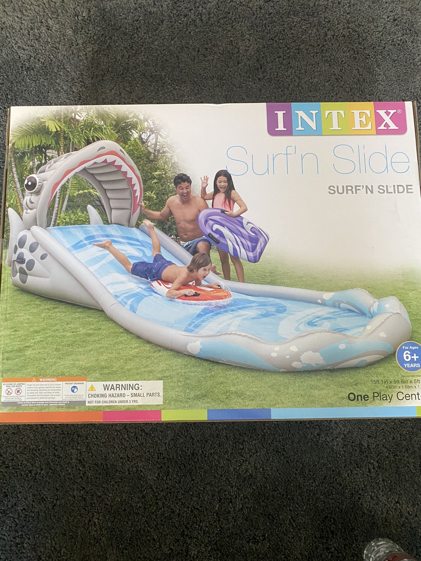 Intex Surf ‘N Slide Inflatable Play Center
