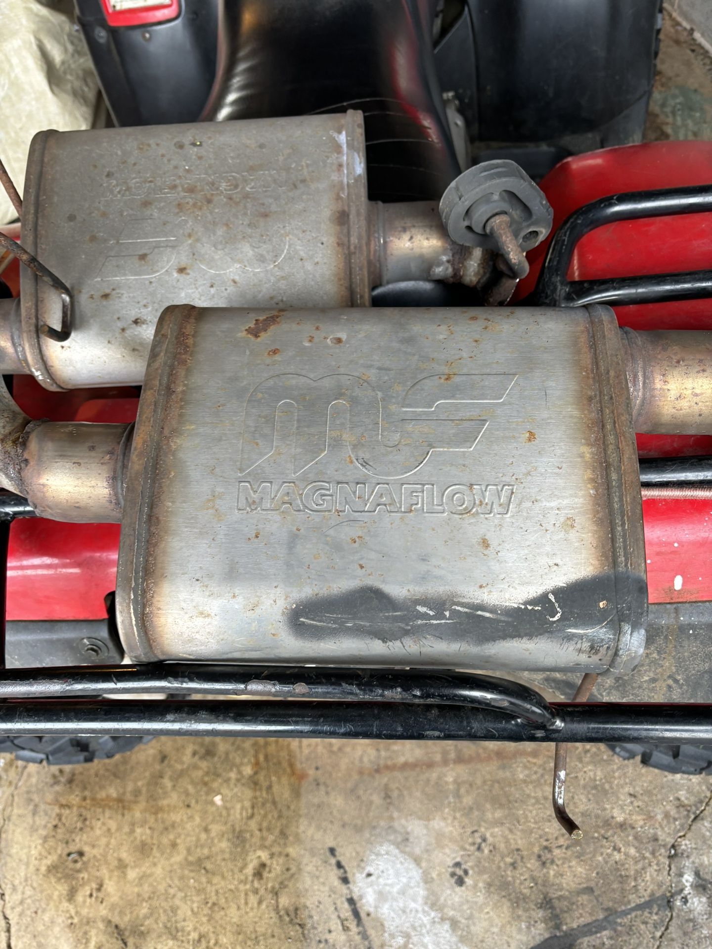 2 Magnaflow Mufflers With Chrome Tips