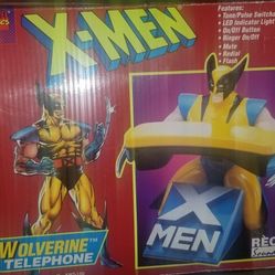 Marvel X-Men wolverine telephone/phone 1994 toy (new) memorabilia mancave collectable