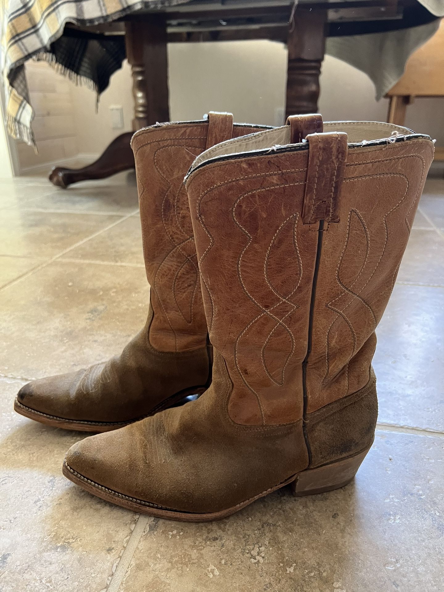 Mens Lyons & Volpi Cowboy Boots Size 11 1/2