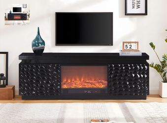 FIREPLACE TV STAND NEW IN BOX