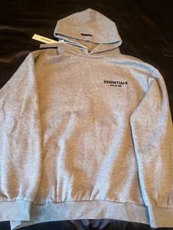 Grey Essentials Hoodie