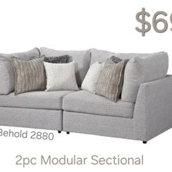 Behold 2880 2pc Modular Sectional