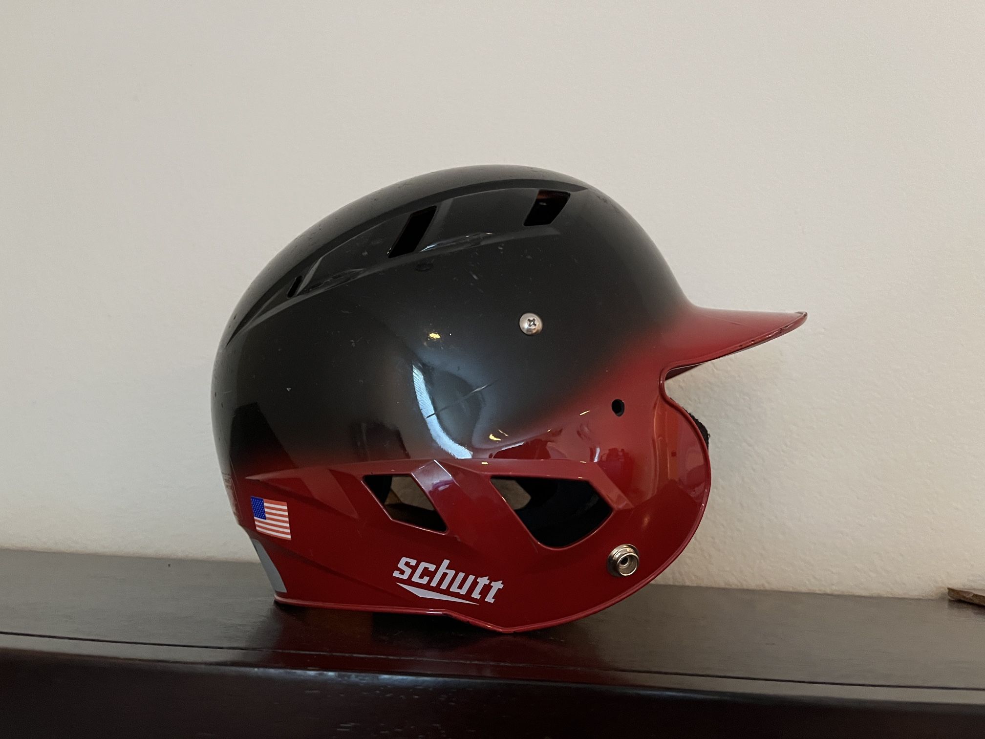 Schutt baseball batting helmet