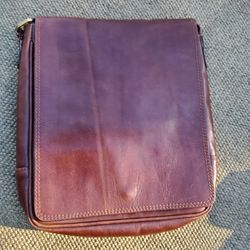Old angler crossbody bag purse shoulder