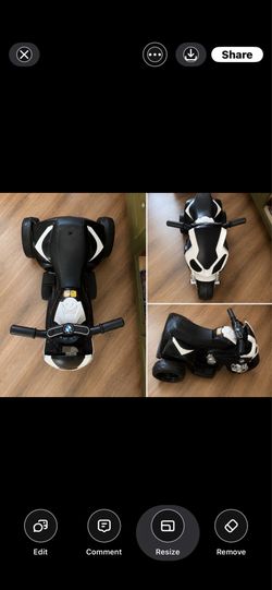 BMW licensed e-bike for toddler