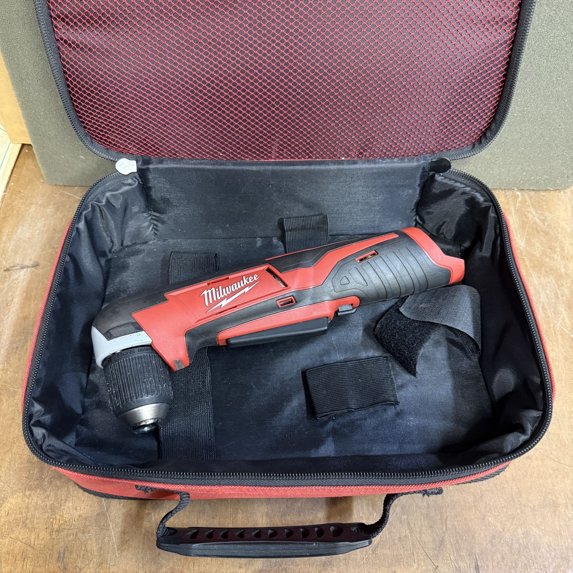 Milwaukee 2415-20 M12 12V Cordless 3/8 in. Right Angle Drill (Tool-Only) with Case
