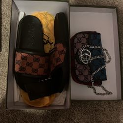 Gucci Purses & Slides