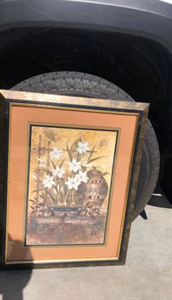 picture with glass frame