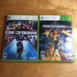 Xbox 360 - Crackdown1 & 2