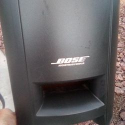 Bose Acoustimass Module Subwoofer For Home Entertainment System 