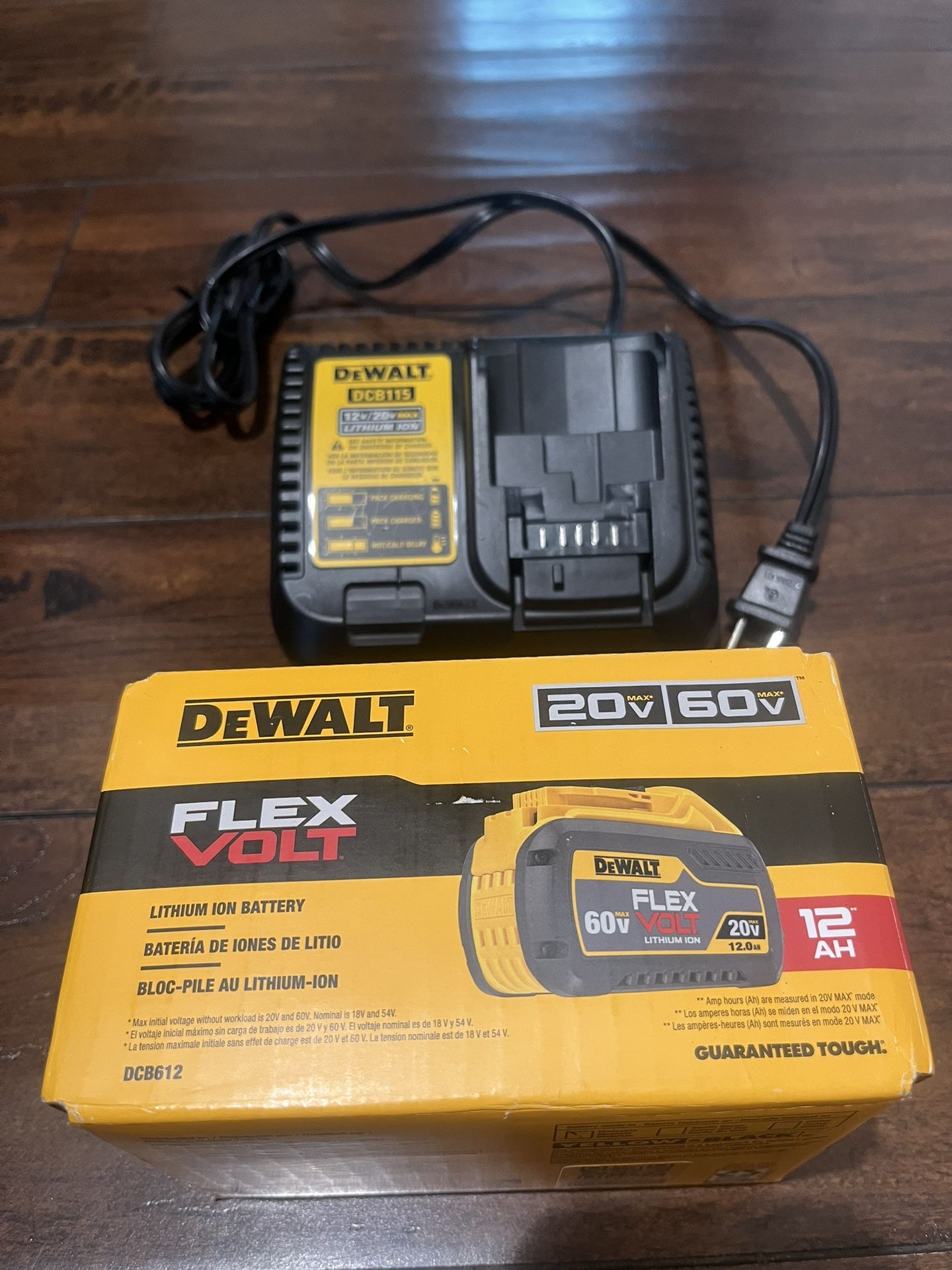 Brand New DEWALT DCB612 FLEXVOLT 20V/60V MAX