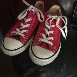 Kids Red Converse