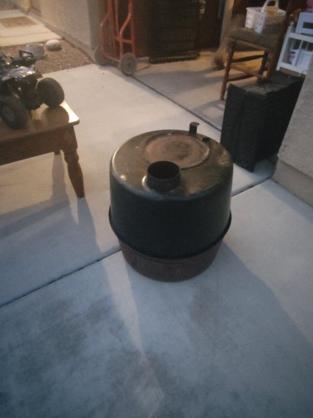 Antique M1941 US Military Pot Belly Tent Stove