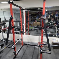 RITFIT Power Cage Included With J-Arms And Dip Attachments