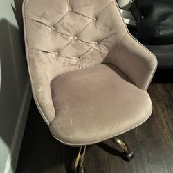 Light Pink Computer chair 