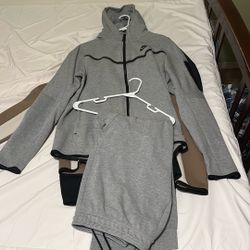 Gray Nike Tech Fleece  Both Pieces