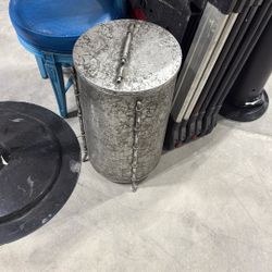 Antique Steel Hamper 