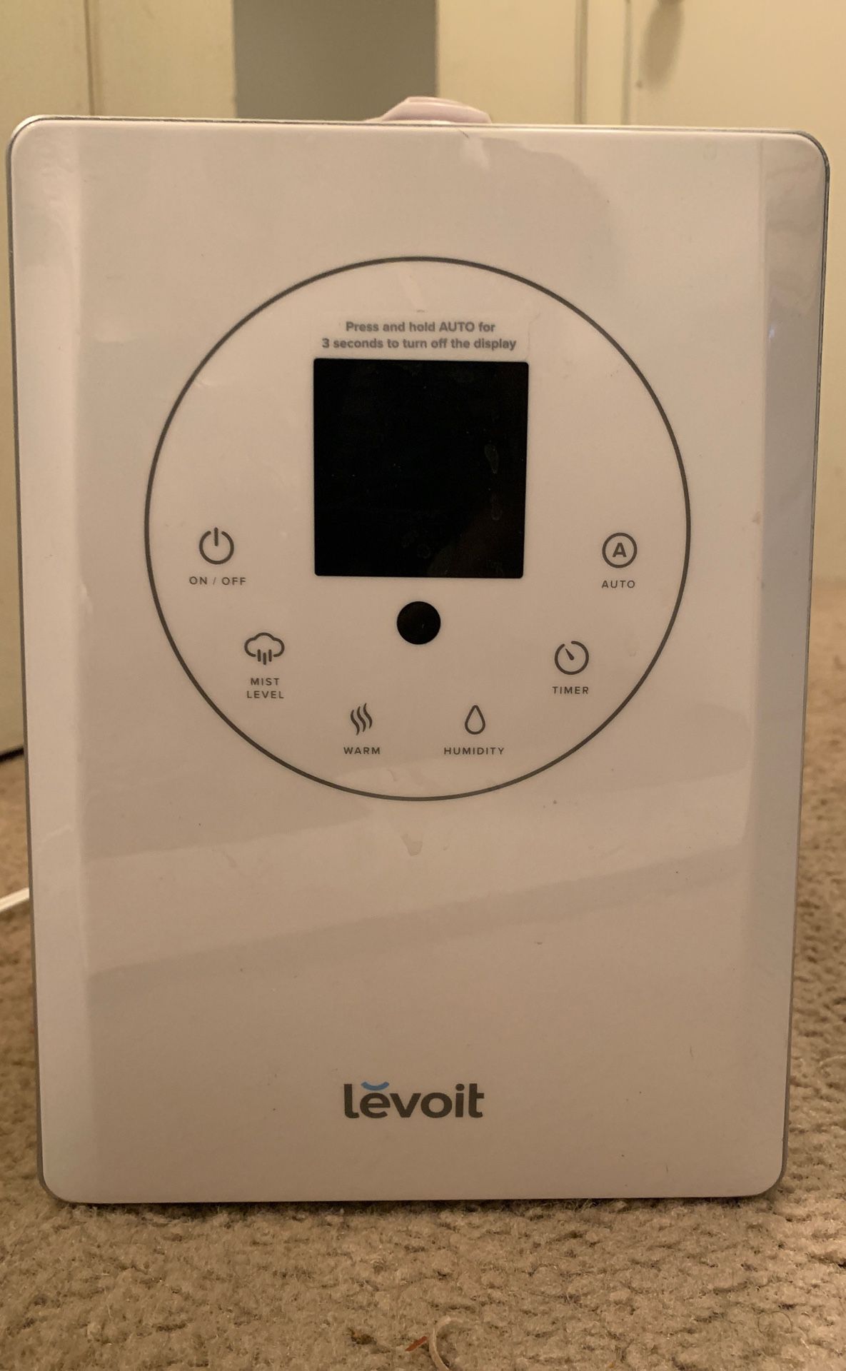 LEVOIT Humidifiers for Large Room, 6L Warm and Cool Mist Ultrasonic Humidifier for Bedroom and Babies, Vaporizer with Remote and Humidity Monitor, Ho