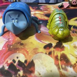 Vintage 1998 Disney Pixar A Bug’s Life McDonald’s Happy Meal Wind Up Toys