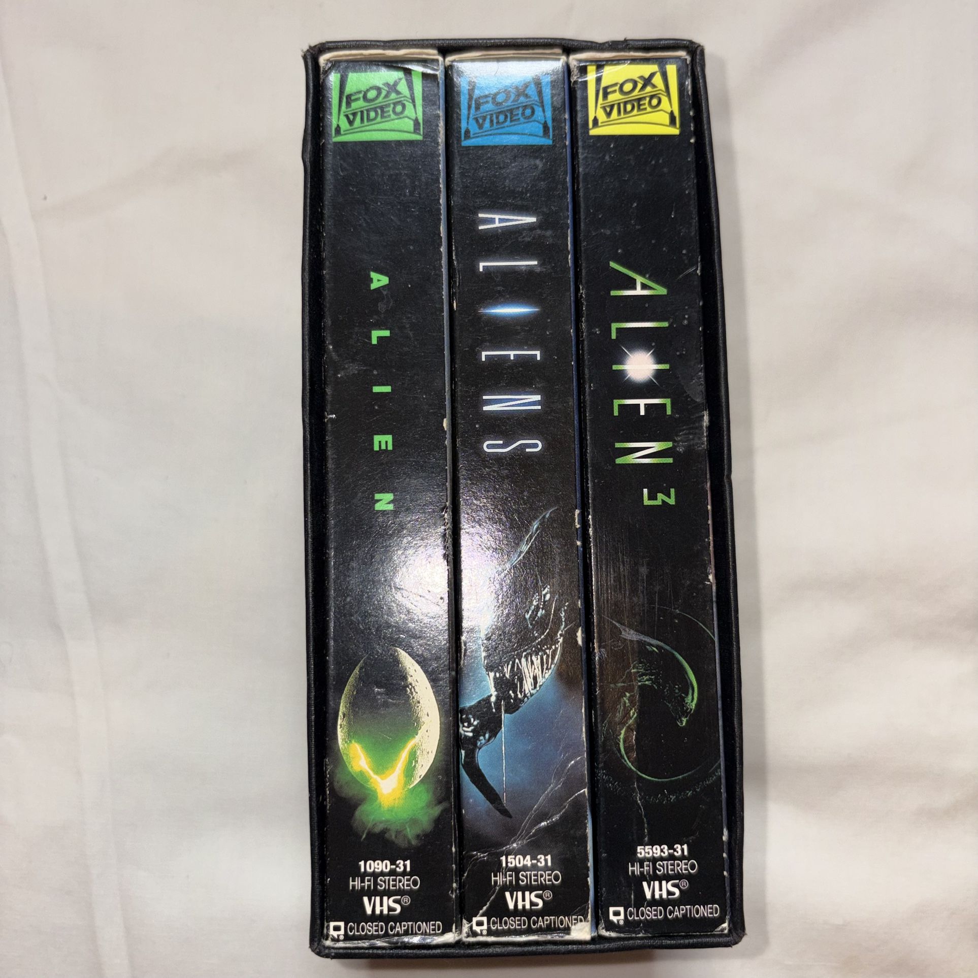 alien trilogy vhs set