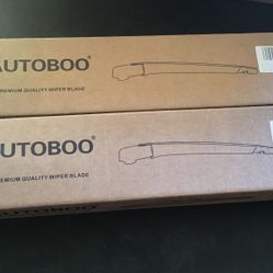 Two AUTOBOO Rear Wiper Blade For Scion XA Rear Windshield Set 2004 2005 2006
