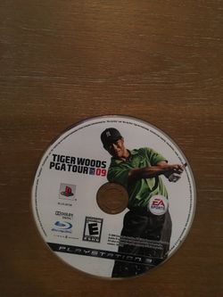 Sony PlayStation ps3 tiger woods pga tour 09