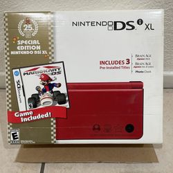 Nintendo Dsi Xl 25th Anniversary Mario Red Edition 