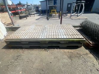 New 3x 5000 lbs metal platforms