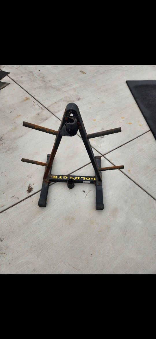 Golds Gym Weight Storage Tree Exercise Equipment