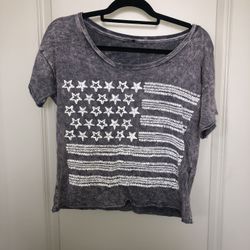 Women’s Flag Shirt Size Small 