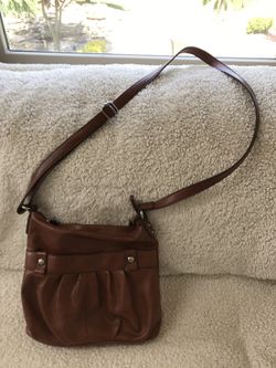 Cognac Purse
