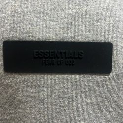Essentials Grey Hoodie Size Small 
