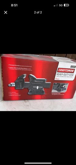 Craftsman Heavy Duty Vise 4 Inch