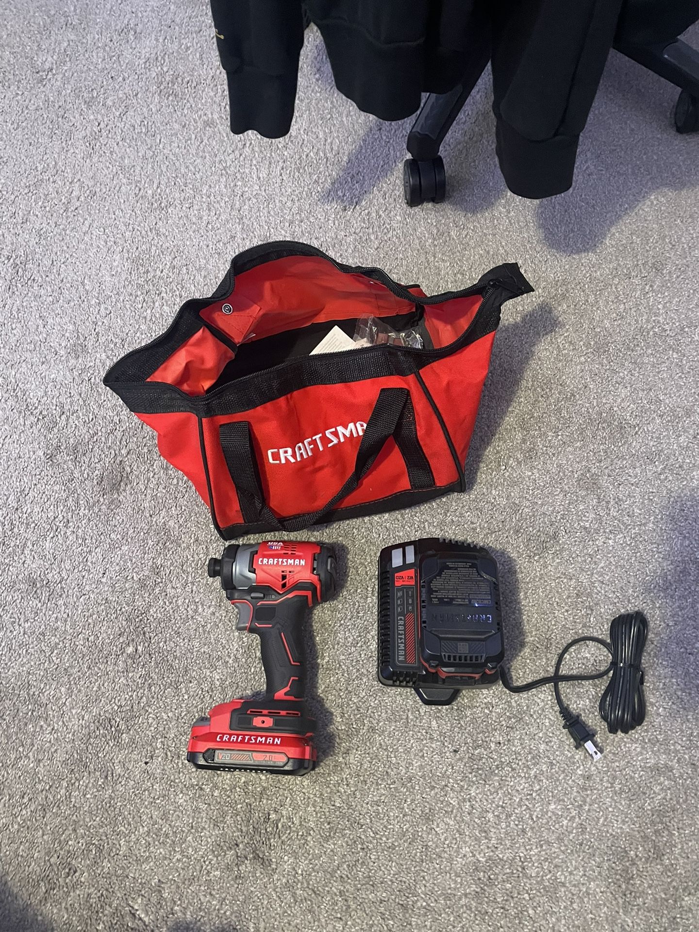 Craftsman Impact Driver with batter and charger