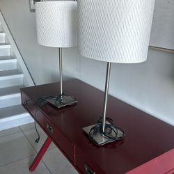 2 x Ikea table lamp - IKEA Aläng