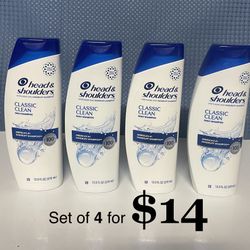 Head And Shoulders 4 For $14