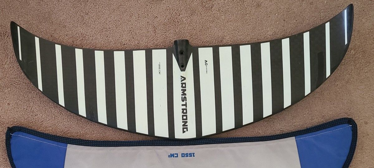 ARMSTRONG 1550 CM² FRONT FOIL WING - A+ ONLY $375 OBO