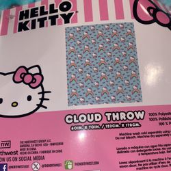Hello Kitty Cloud Throw