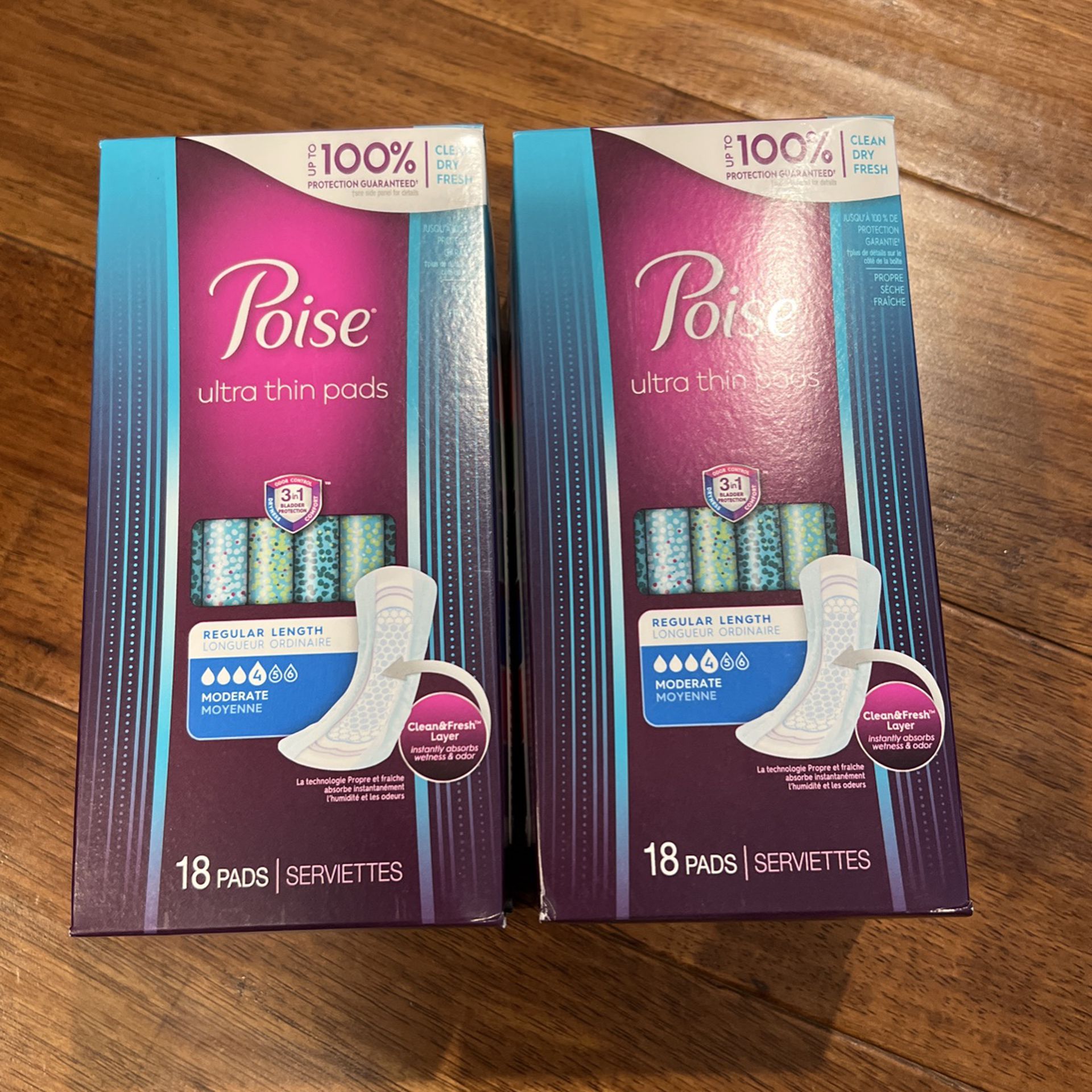 Poise Ultra Thin Pads #4 