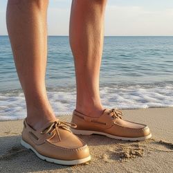 Sperry Original 2-Eye Boat Shoe Top Sider Men's 8.5 EUC