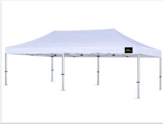 White Pop-Up Canopy Tent 10x10