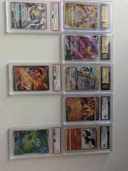 Pokemon graded for trade