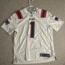 Cam Newton Patriots Jersey Size L
