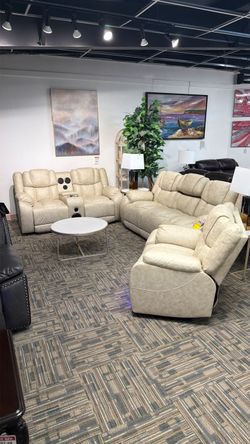 3pc Power Living room set. Take Home Today!