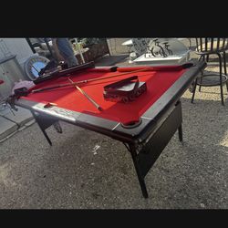 Foldable Pool Table 