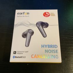 Earfun Air Pro Three Hybrid Noise Canceling AirPods Brand New Inbox