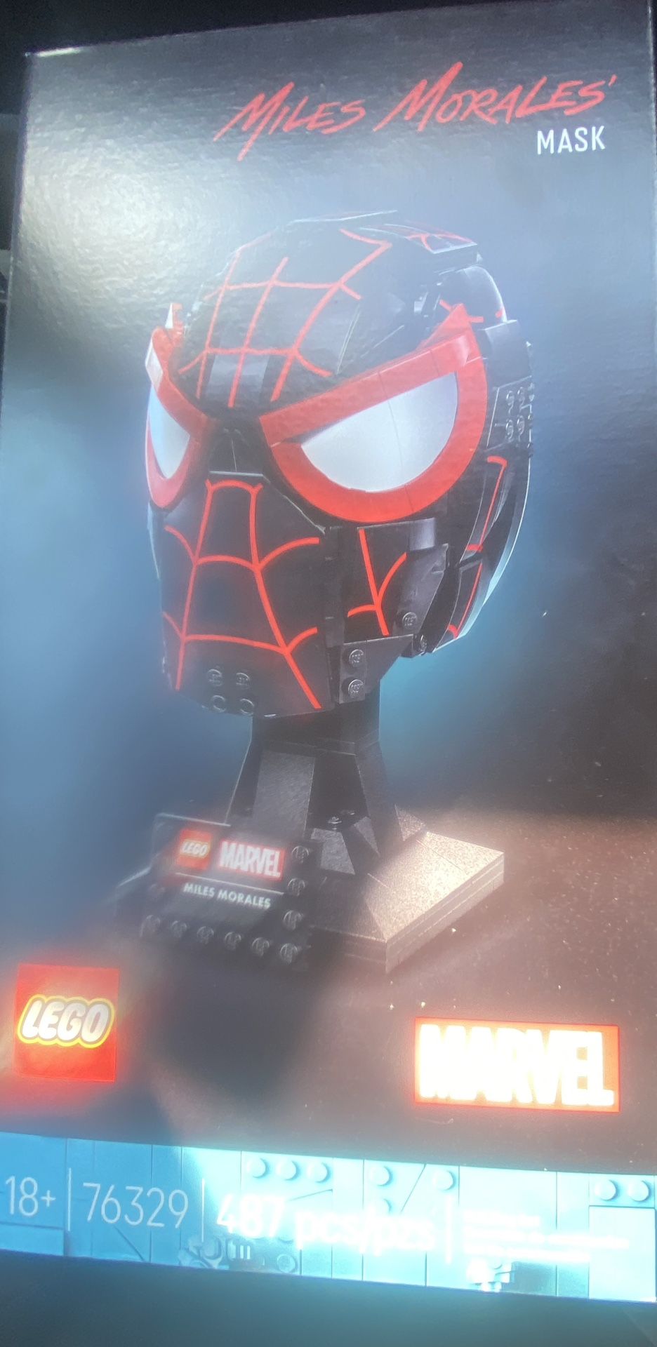 Miles Morales Lego Mask
