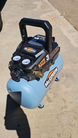 McGraw 3-Gallon Portable Air Compressor – Like New