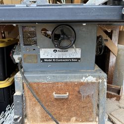 Rockwell 10” Table Saw